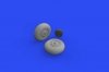 Eduard 648656 Lancaster B Mk.I wheels HKM 1/48